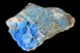 Vibrant Blue, Cyanotrichite Crystal Aggregates - China #146968-2